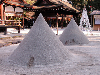 Image showing Sand shapes