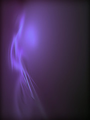 Image showing purple silk