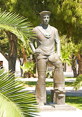 Image showing sailor monument limassol Cyprus