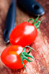 Image showing two fresh tomatoes