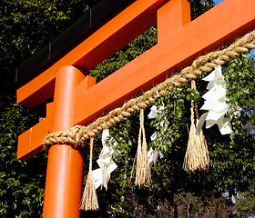 Image showing Japanese Temple Gate