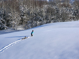 Image showing winter play