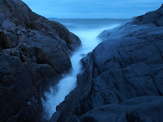 Image showing blustery night