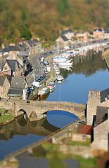 Image showing Port of Dinan like a model