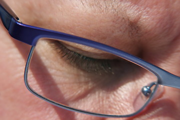 Image showing Close eye