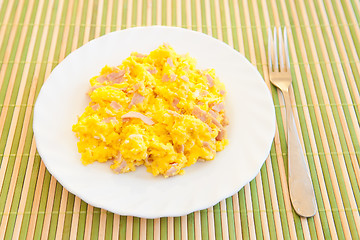 Image showing Scrambled eggs