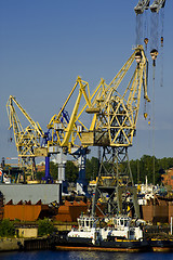 Image showing Cargo port