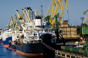 Image showing Cargo port