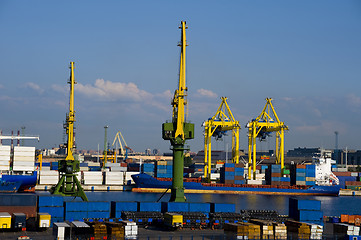 Image showing Cargo port