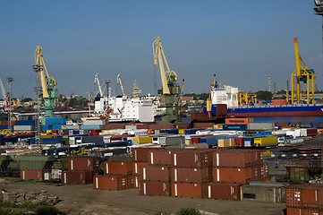 Image showing Cargo port
