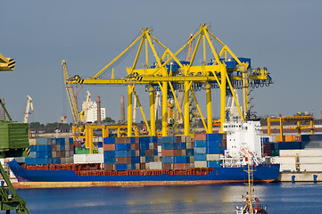 Image showing Cargo port