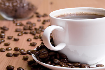 Image showing cup of coffee 