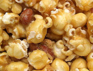 Image showing caramel popcorn