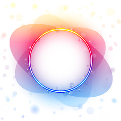 Image showing Rainbow Circle Border Transparency Effect.