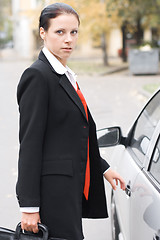 Image showing beautiful businesswoman