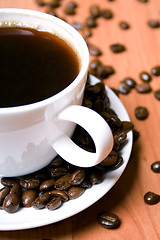 Image showing cup of coffee 