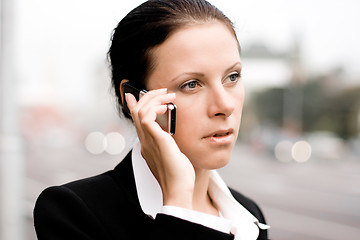 Image showing pretty businesswoman