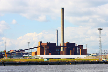 Image showing Coal Power Station Panorama 