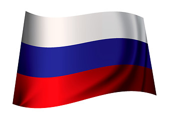 Image showing Russian flag