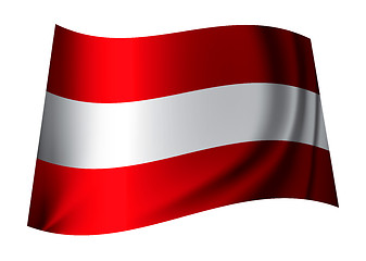 Image showing Austria flag