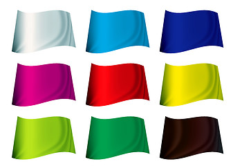 Image showing colourful flag