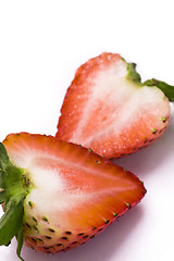 Image showing strawberry on the white background