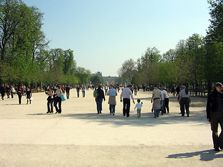 Image showing Jardin du Louvre