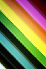 Image showing Pencils rainbow