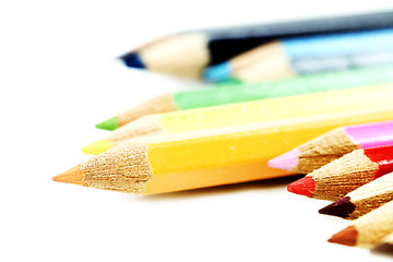 Image showing Close-up pencil.