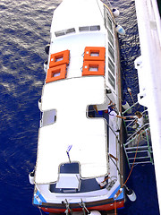 Image showing On board of an cruse ship.