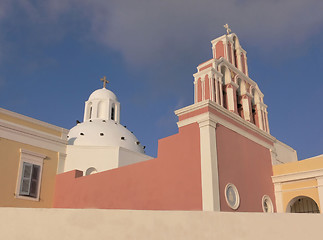 Image showing Churches in Greece.