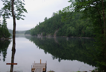 Image showing Fishing lake