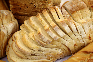 Image showing Sliced Bread Textures