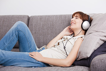 Image showing Relax and listening music