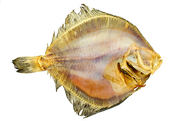 Image showing Salted turbot flatfish