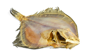 Image showing Salted turbot flatfish