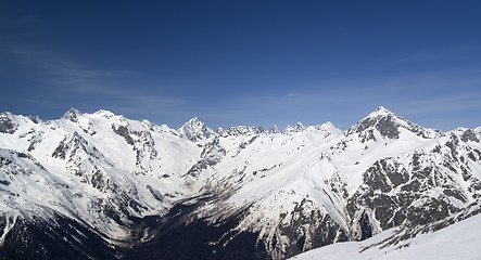 Image showing Mountain panorama