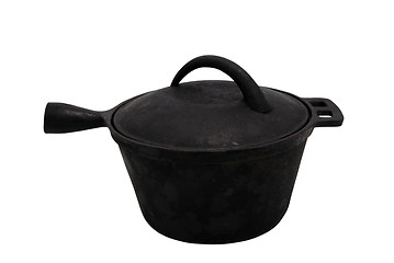 Image showing Cast-iron pot