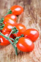 Image showing tomatoes bunch