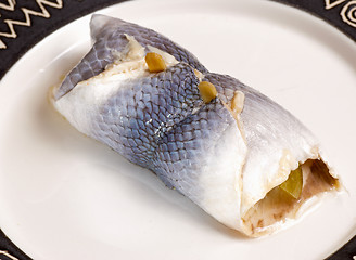 Image showing Rollmops herring