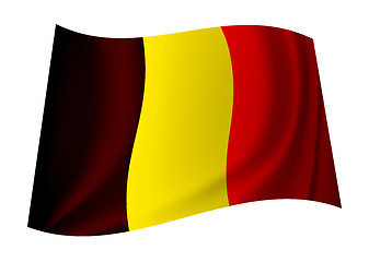 Image showing Belgium flag