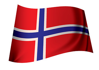 Image showing Norway flag