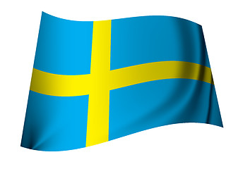 Image showing Sweden flag