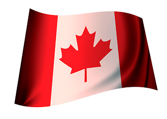 Image showing Canada flag