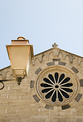 Image showing church sainte marie-majeure  upper city bonifacio