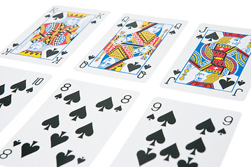 Image showing Playing cards