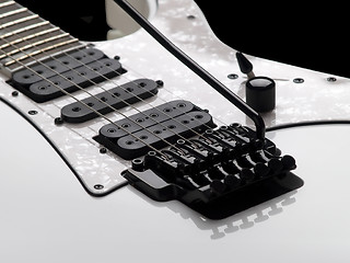 Image showing WHITE GUITAR