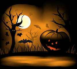 Image showing Halloween background