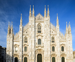 Image showing the Duomo Milan Italy
