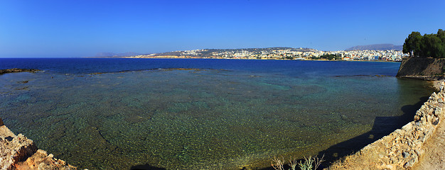 Image showing Akrotiri from Hania